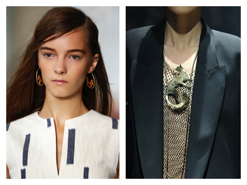 (左)Tory Burch、(右)Lanvin。